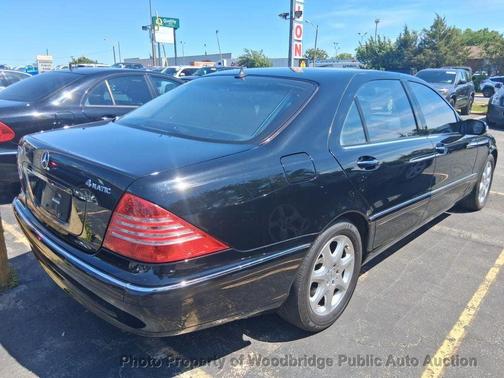 Black 2004 Mercedes-Benz S-Class 4MATIC