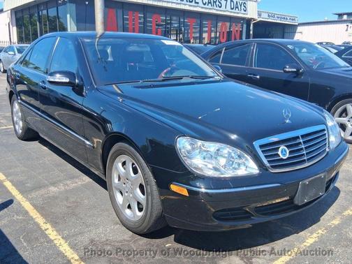 Black 2004 Mercedes-Benz S-Class 4MATIC