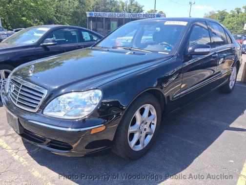 Black 2004 Mercedes-Benz S-Class 4MATIC