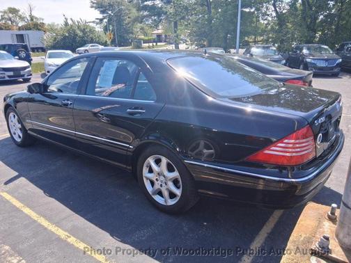 Black 2004 Mercedes-Benz S-Class 4MATIC