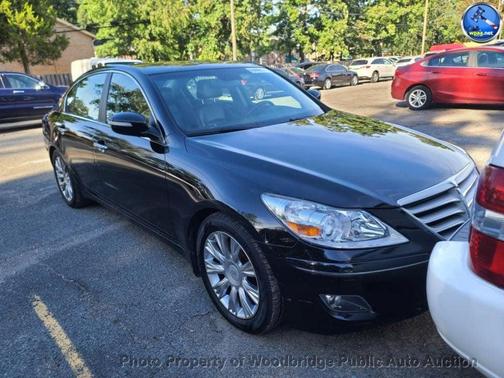 Black Noir Pearl 2010 Hyundai Genesis 3.8