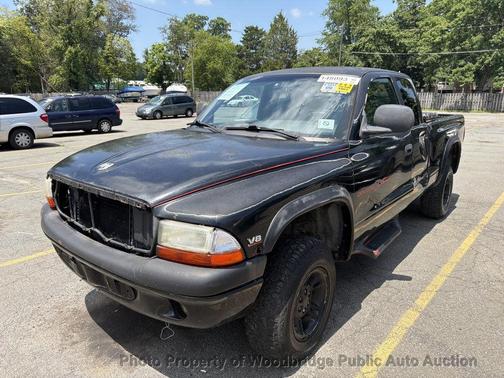 Black Clear Coat 1999 Dodge Dakota Club Cab 4WD