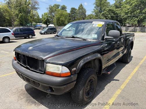 Black Clear Coat 1999 Dodge Dakota Club Cab 4WD