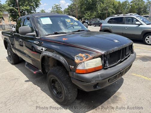 Black Clear Coat 1999 Dodge Dakota Club Cab 4WD