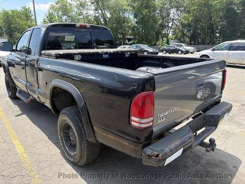 Black Clear Coat 1999 Dodge Dakota Club Cab 4WD