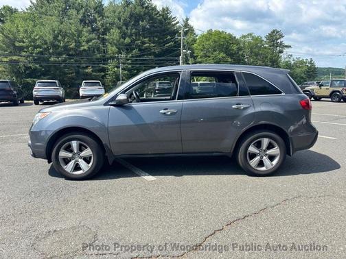 Gray 2012 Acura MDX 3.7L