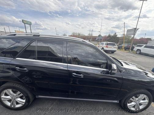 Black 2015 Mercedes-Benz M-Class 4MATIC