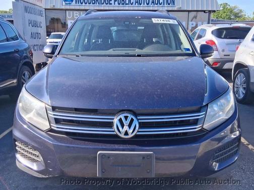 Night Blue Metallic 2016 Volkswagen Tiguan 2.0T S 4MOTION