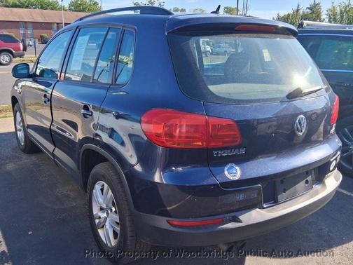 Night Blue Metallic 2016 Volkswagen Tiguan 2.0T S 4MOTION
