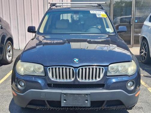 Blue 2008 BMW X3 3.0si