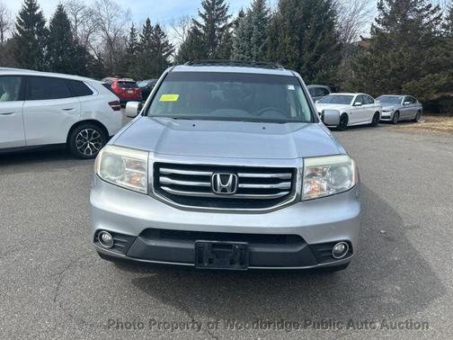 Alabaster Silver Metallic 2013 Honda Pilot EX-L