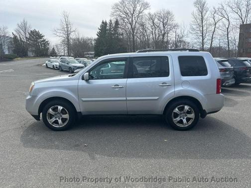 Alabaster Silver Metallic 2013 Honda Pilot EX-L
