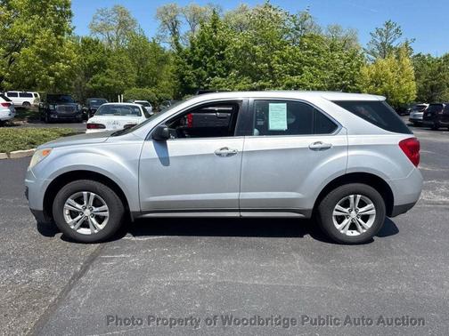 Silver 2014 Chevrolet Equinox LS