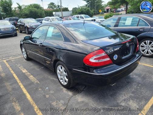 Black 2003 Mercedes-Benz CLK-Class 320