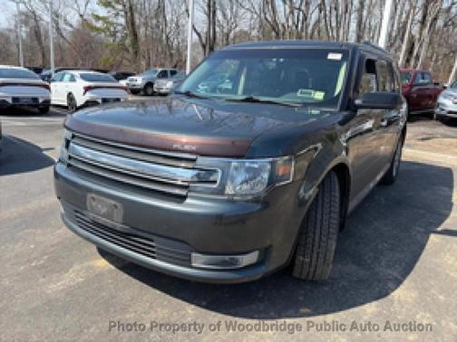 Green 2015 Ford Flex SEL