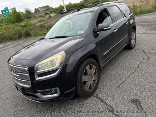 Black 2013 GMC Acadia Denali