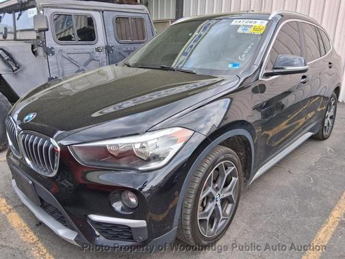 Black 2018 BMW X1 xDrive28i