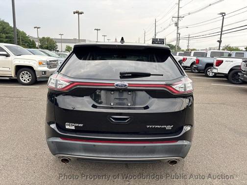 Shadow Black 2018 Ford Edge Titanium