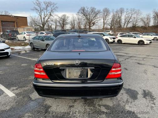 2001 Mercedes-Benz S-Class S500 4dr Sedan 5.0L