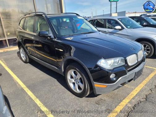 Jet Black 2008 BMW X3 3.0si