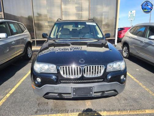 Jet Black 2008 BMW X3 3.0si