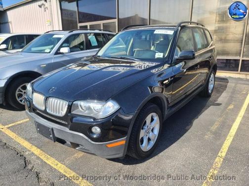 Jet Black 2008 BMW X3 3.0si