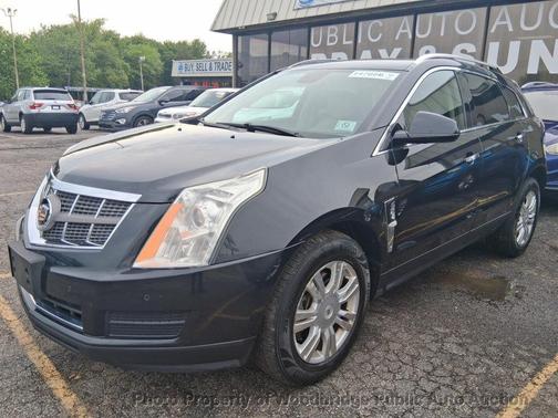 Black Ice Metallic 2011 Cadillac SRX Luxury Collection