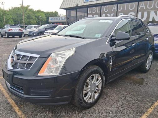 Black Ice Metallic 2011 Cadillac SRX Luxury Collection