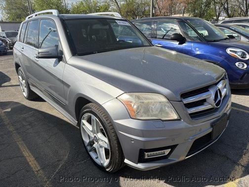 Silver 2012 Mercedes-Benz GLK-Class GLK 350 4MATIC