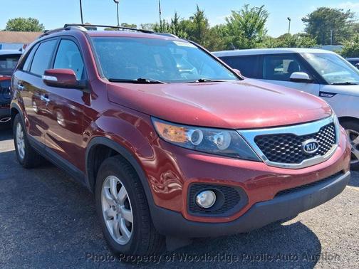 Dark Cherry 2012 Kia Sorento LX