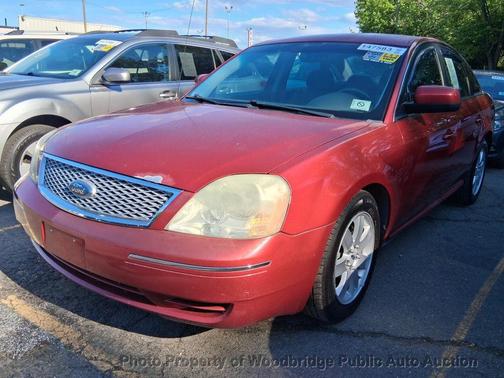 Red Fire Clearcoat Metallic 2007 Ford Five Hundred SEL
