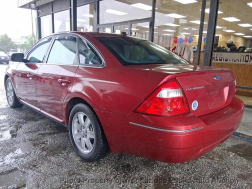 Red Fire Clearcoat Metallic 2007 Ford Five Hundred SEL