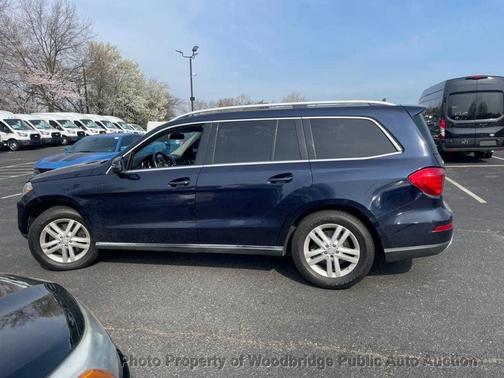 Lunar Blue Metallic 2013 Mercedes-Benz GL-Class 4MATIC