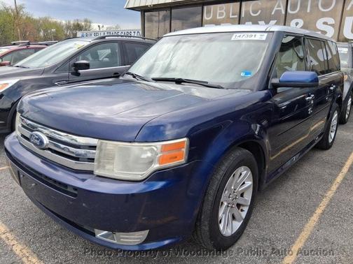 Blue 2011 Ford Flex SEL