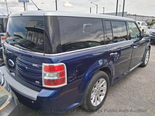 Blue 2011 Ford Flex SEL