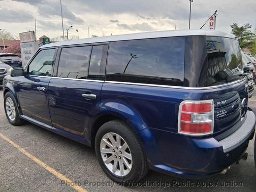 Blue 2011 Ford Flex SEL
