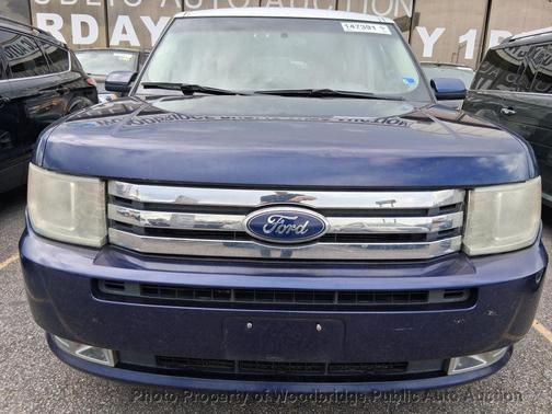 Blue 2011 Ford Flex SEL