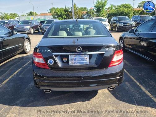 Black 2008 Mercedes-Benz C-Class C 300 4MATIC Sport