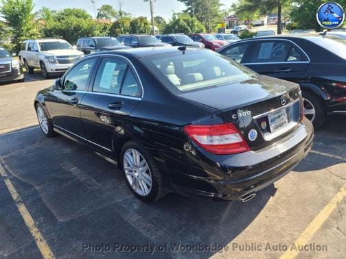 Black 2008 Mercedes-Benz C-Class C 300 4MATIC Sport