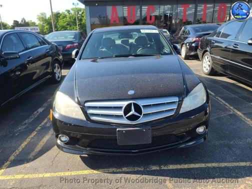 Black 2008 Mercedes-Benz C-Class C 300 4MATIC Sport