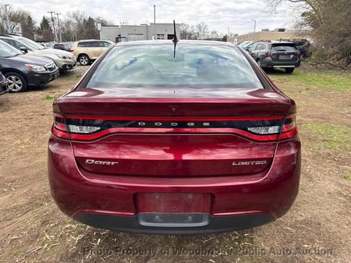 Passion Red Pearl Coat 2015 Dodge Dart Limited