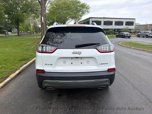 Bright White Clearcoat 2019 Jeep Cherokee Limited
