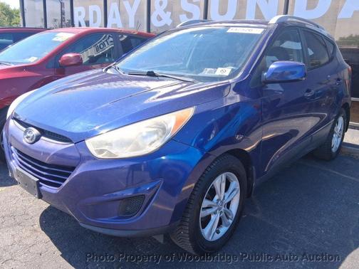 Blue 2011 Hyundai TUCSON GLS
