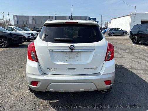 White Pearl Tricoat 2015 Buick Encore Leather