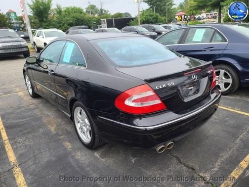 Black 2004 Mercedes-Benz CLK-Class 2dr Sport Coupe AMG