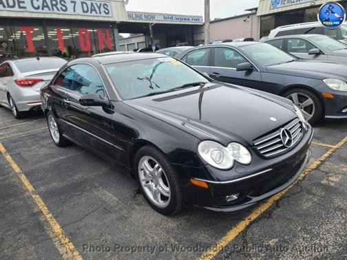 Black 2004 Mercedes-Benz CLK-Class 2dr Sport Coupe AMG