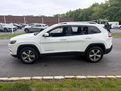 Bright White Clearcoat 2019 Jeep Cherokee Limited