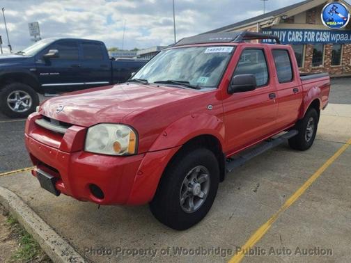 Red 2004 Nissan Frontier XE-V6 Crew Cab
