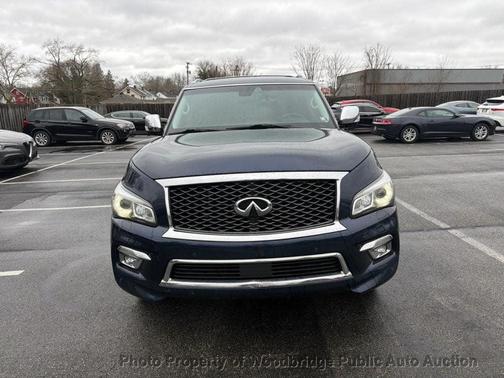 Hermosa Blue 2015 INFINITI QX80 Base
