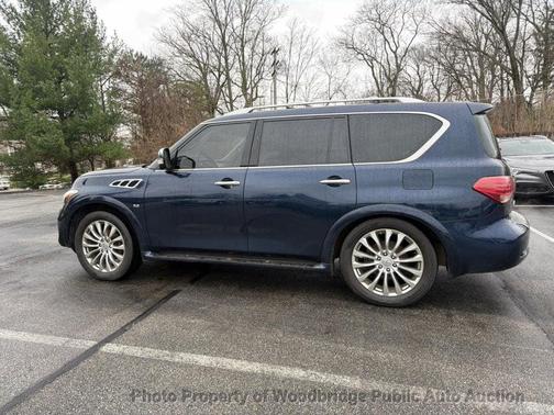 Hermosa Blue 2015 INFINITI QX80 Base